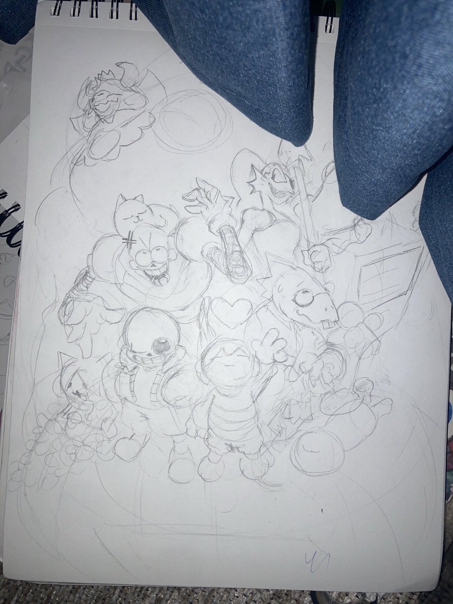 FISH_ON_STIX's tweet photo. Played Undertale for the first time, it was very good https://t.co/OKWJwvn8tN