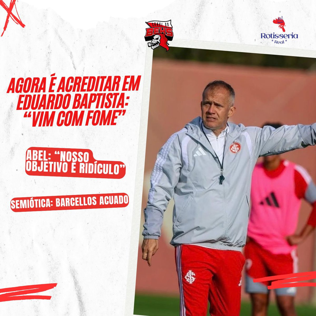 Lebehs's tweet photo. Agora é acreditar em Eduardo Baptista: “Vim com fome”
Abel: “Nosso objetivo é ridículo”
Semiótica: Barcellos acuado
https://t.co/XJpTlKZYrn
#INTER #flamengo #Palmeiras #Grêmio #Neymar #Barcellos #abel #Sonda #eleição #Bets #baptista
📸 Ricardo Duarte/Divulgação Inter https://t.co/kSzMdg2zjT