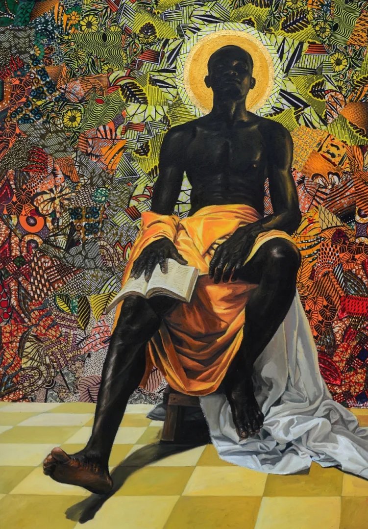 Brindille_'s tweet photo. Divination, 2023
© Ibrahim Bamidele (Nigerian artist, b. 1992) https://t.co/jv64bhs1f6