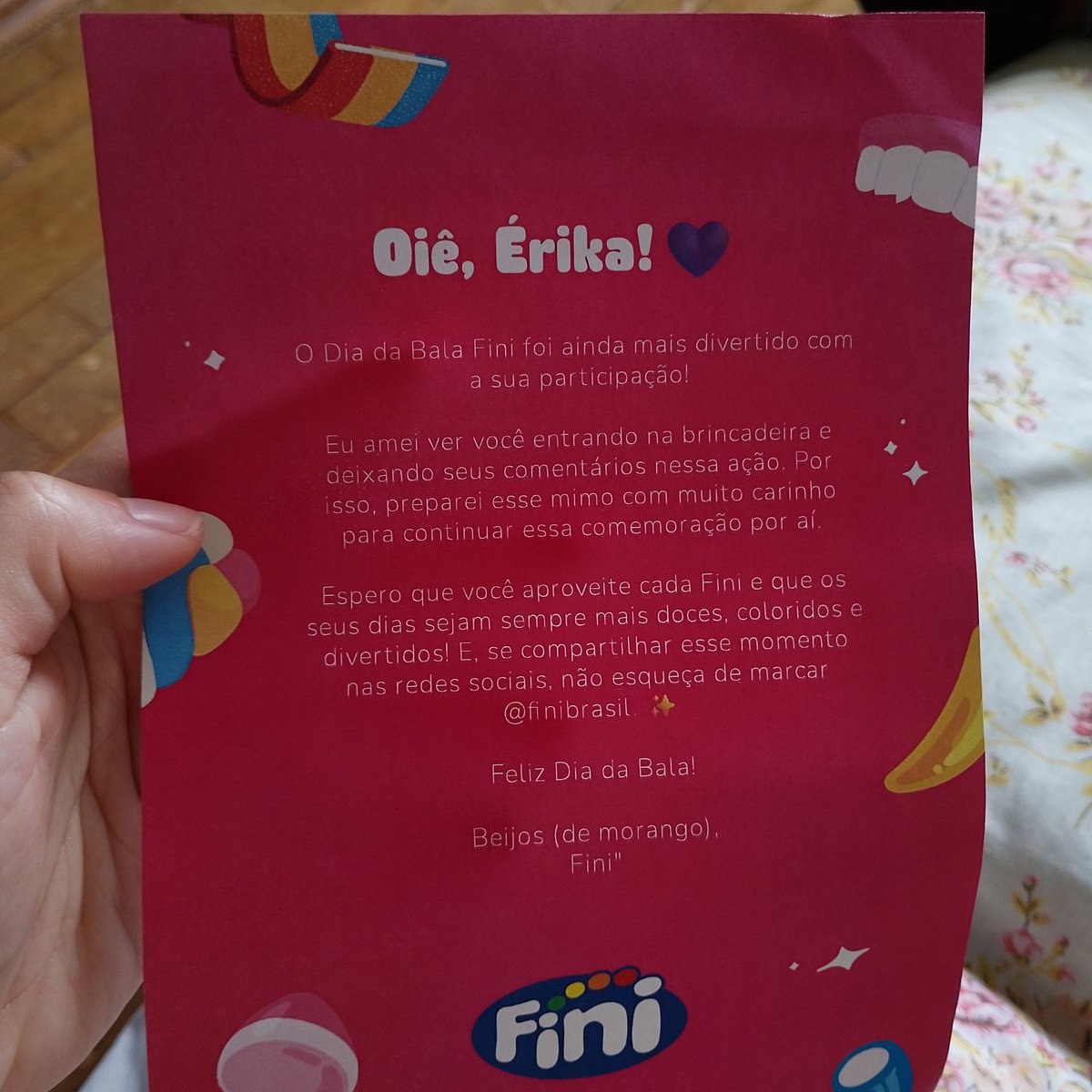 shawoltardis's tweet photo. Acabei de receber os mimos maravilhosos da @finibrasil que eu ganhei no #DiaDaBalaFini . TÔ MUITO FELIZ 😭🥹🙏🏻🙏🏻🙏🏻 ganhei as melhores balas do mundo EU TÔ MUITO FELIZ 🙏🏻❤️❤️❤️ OBRIGADA https://t.co/9BmIZY3QbP
