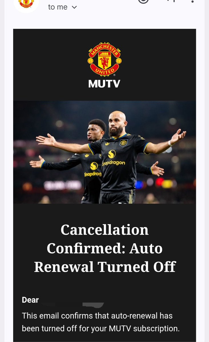 FergiesRightRef's tweet photo. Cancelled my MUTV subscription today.

@ManUtd are being run by leechers.

Stop funding them.

Stop buying anything from them.

They increased the price for a reason.

Guess what?

We'll make them lose that reason.

#BoycottUnited https://t.co/s6T6Tj4qbM