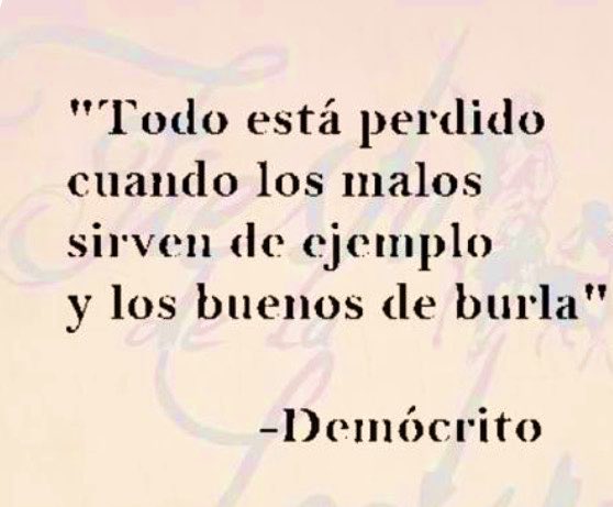 jaaippe's tweet photo. Cuando la LEY ya NO te PROTEGE de los CORRUPTOS, sino que PROTEGE a los CORRUPTOS de TI, sabes que tu NACIÓN está CONDENADA.
Ayn Rand https://t.co/t8boQdpL7o
