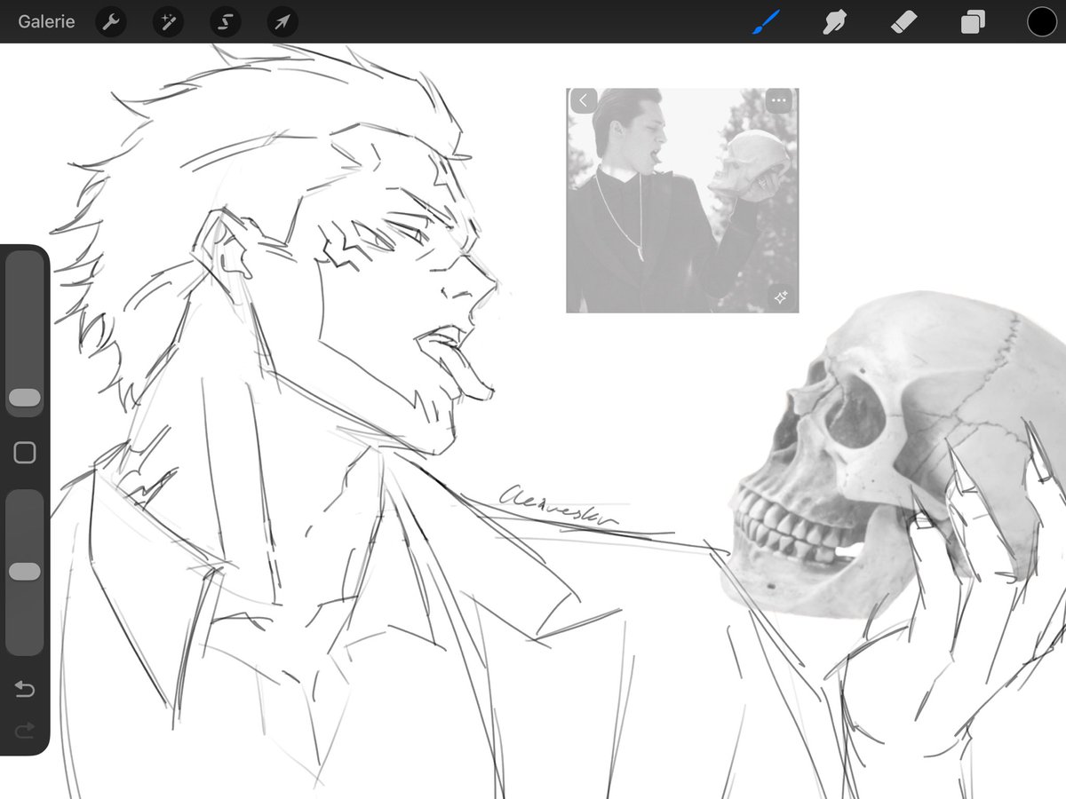 cleaveskn_'s tweet photo. Spoiler: I am NOT going to draw that skull (wip)

#sukuna #両面宿儺 https://t.co/6J7RWEb993