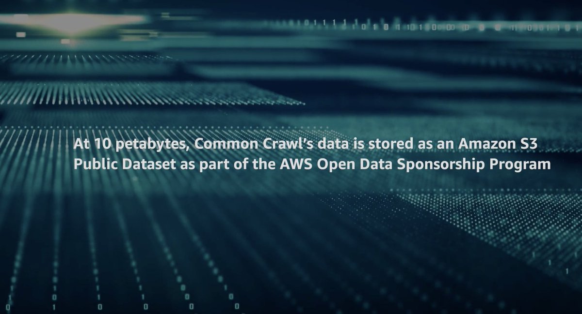CommonCrawl's tweet photo. https://t.co/5V6Ca1KTiL