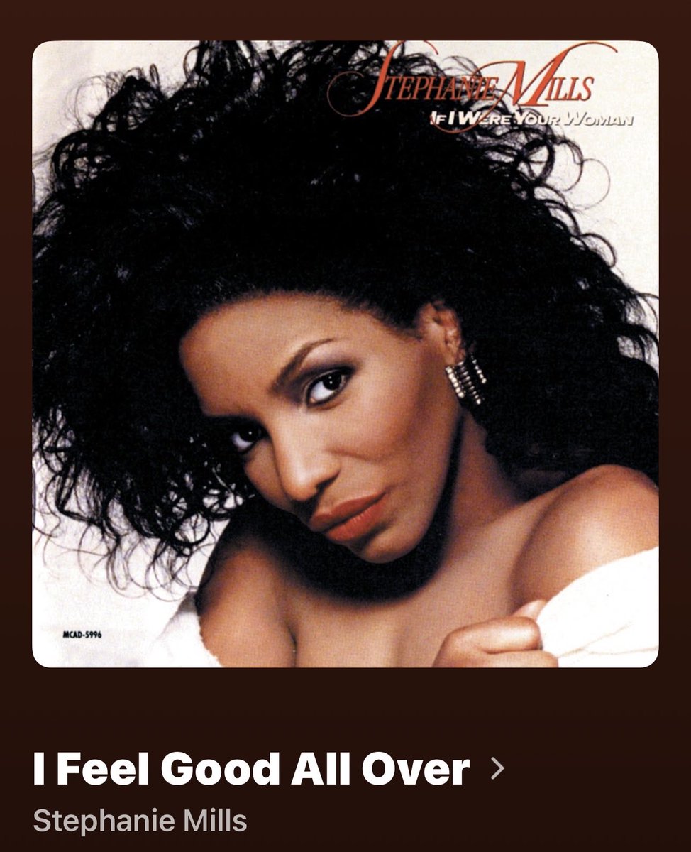 DaniHealz333's tweet photo. ❤️💫🎼✨“I Feel Good All Over” Stephanie Mills (1987) #stephaniemills   #songoftheday #oldschool #music #fyp https://t.co/NQ0oD67MLK