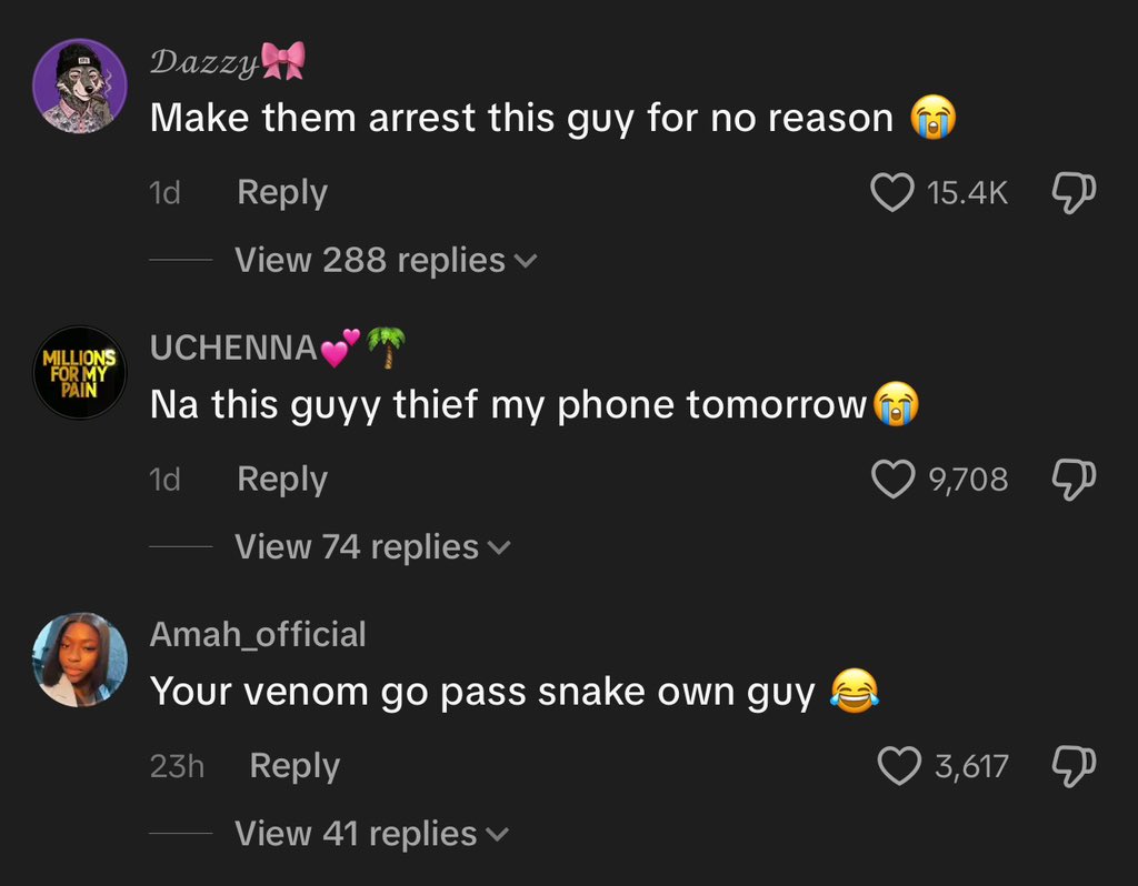 amara_babyy's tweet photo. TikTok comment section bruhh😭😭😂 https://t.co/JsQ56L2skl