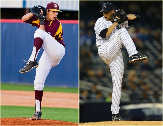 Gruntbaseball's tweet photo. Okay this is awesome..Andy Pettitte &amp; his son https://t.co/SRlTHQyvG7