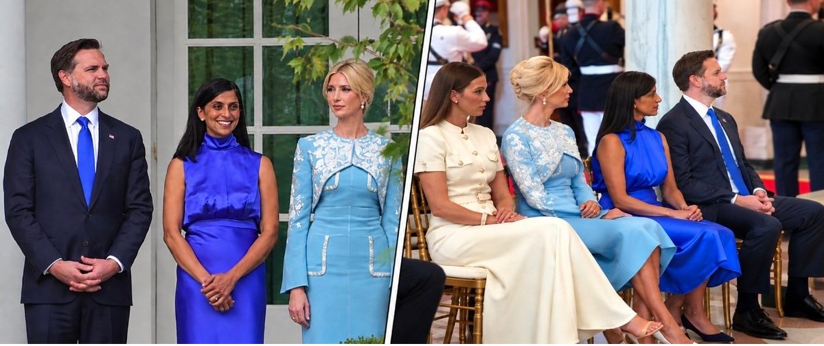 Michaeel87's tweet photo. Historic day in Washington. 🇺🇸🇨🇳
The White House welcomed President Xi Jinping and Madame Peng Liyuan today. JD Vance, Usha Vance and Ivanka Trump were also part of the official ceremony. A special moment in Washington.
#DonaldTrump #XiJinping #PengLiyuan #JDVance #UshaVance #IvankaTrump