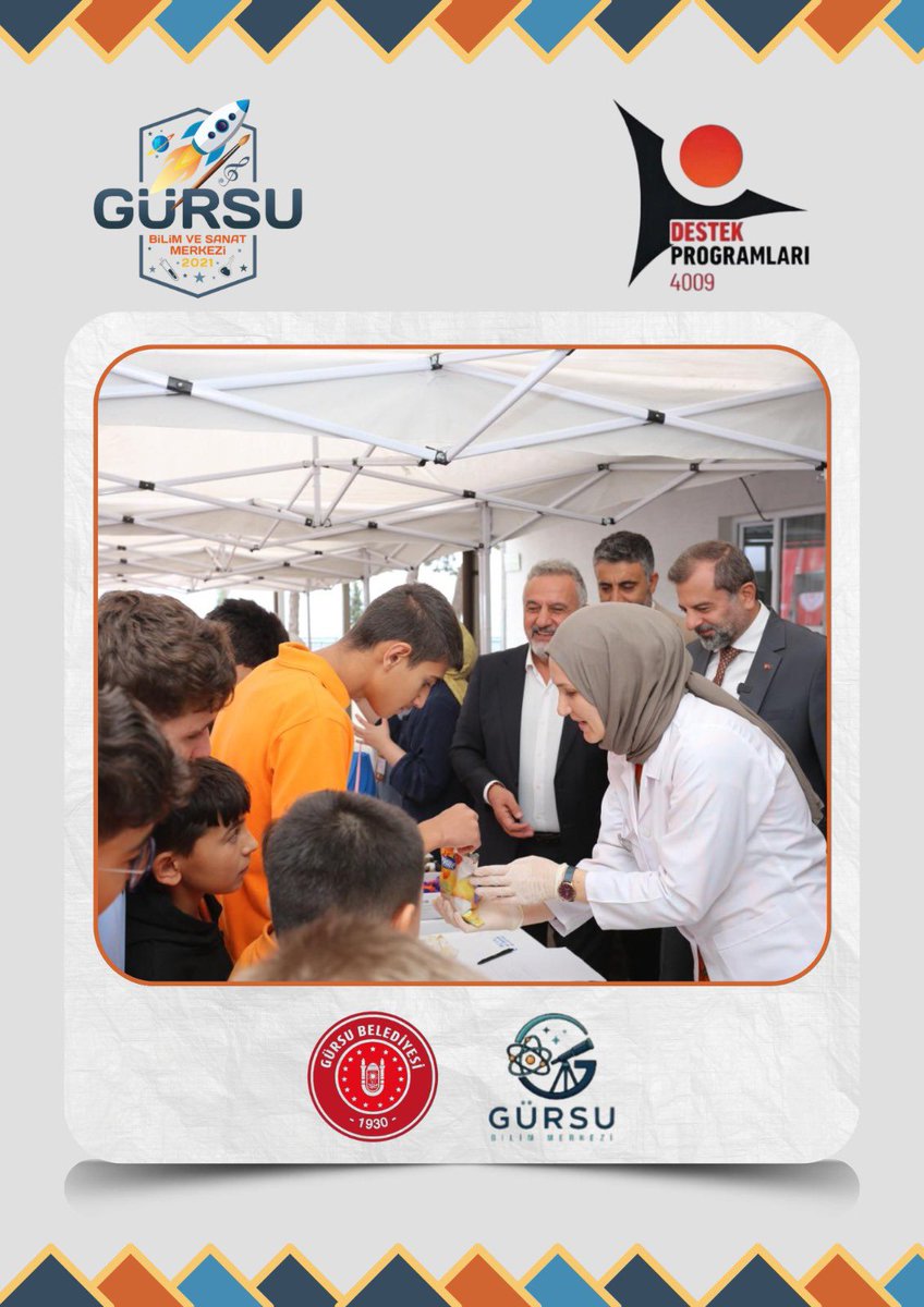 gursubilsem16's tweet photo. 🌱🔬 Bilimin ışığını ve keşfetme heyecanını öğrencilerimizle buluşturduk!

Gürsu Belediyesi Bilim Merkezi’nin TÜBİTAK 4009 projesi kapsamında Gündoğdu İlkokulu ve Ortaokulu’nda, Sürdürülebilirlik Atölyesi ve gösteri deneylerimizle geleceğin araştırmacılarıyla bir araya geldik. https://t.co/q936Yx0092