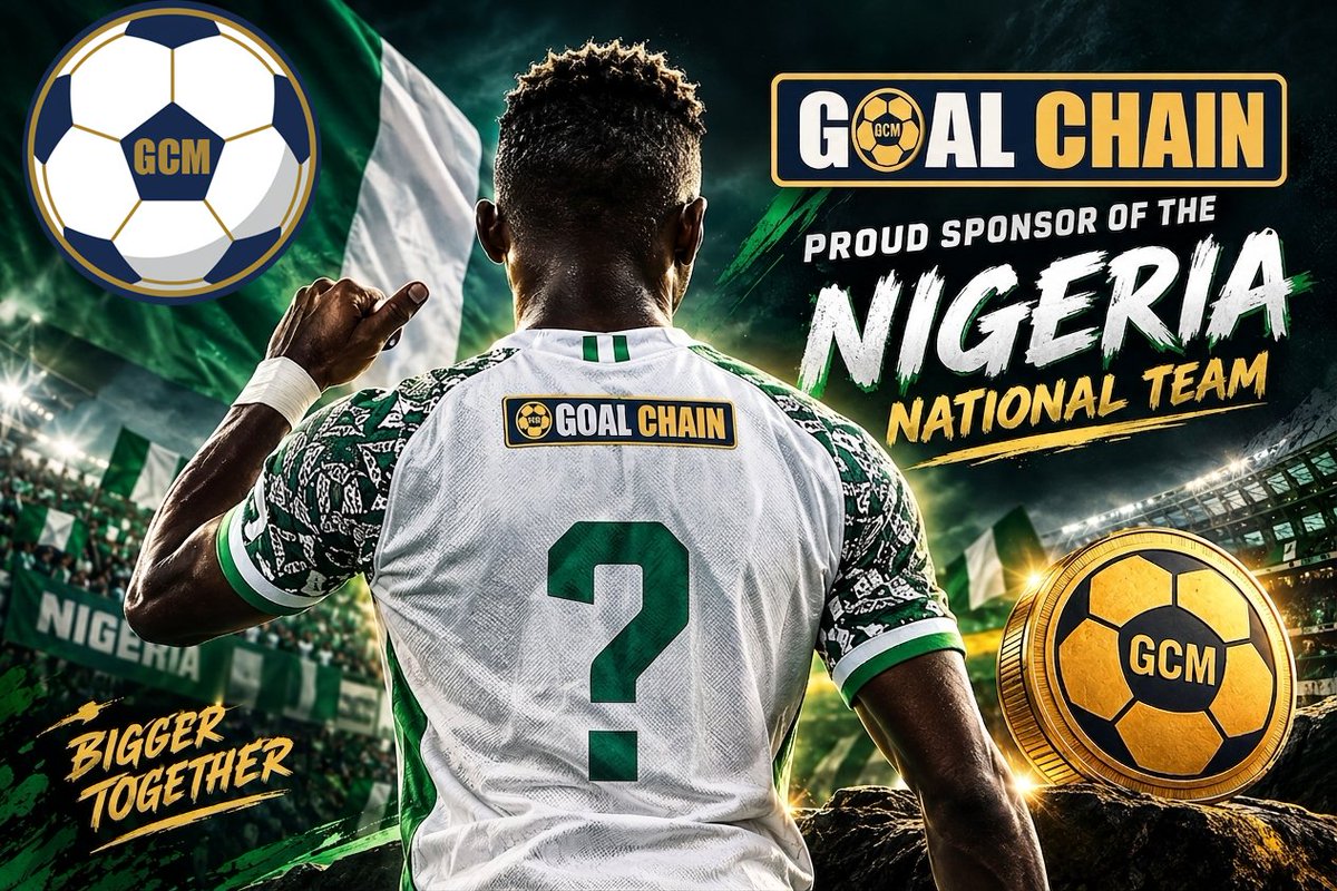 gcmfootballfarm's tweet photo. 🇳🇬 Big milestones require big moves. 

We are currently in direct talks with a prominent Nigerian national team star to join us live at the Goal Chain Mainnet Launch! 🚀⚽️

If final terms are met, they will be stepping onto the stage with us. 

#GoalChain #Mainnet #SuperEagles #Web3 #Football #Osimhen #Lookman #Orban #Boniface #Chukwueze #Ndidi