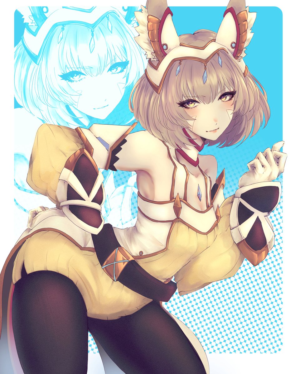 Dolka1021's tweet photo. Nia !! #xenoblade #xenoblade3 #ゼノブレイド３ https://t.co/j8GhjaNEiv