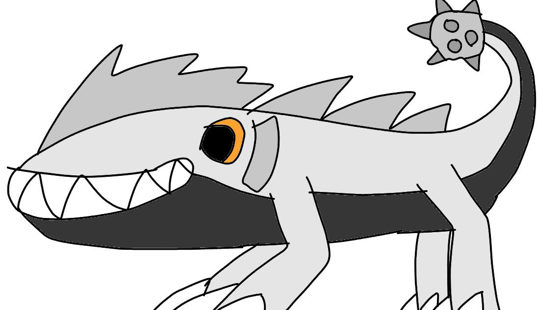 MrDrizzile's tweet photo. Couldn't leave the region's pseudo-legendary without a Mega Evolution. https://t.co/eecd8J1NG3