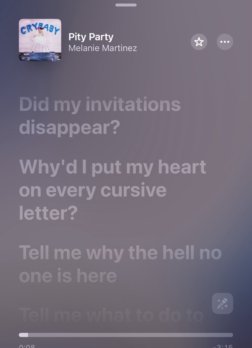 aykomosufro's tweet photo. gracias Melanie, siempre terminas teniendo una canción para todos los eventos canónicos de mi vida https://t.co/IkcoG0HROk