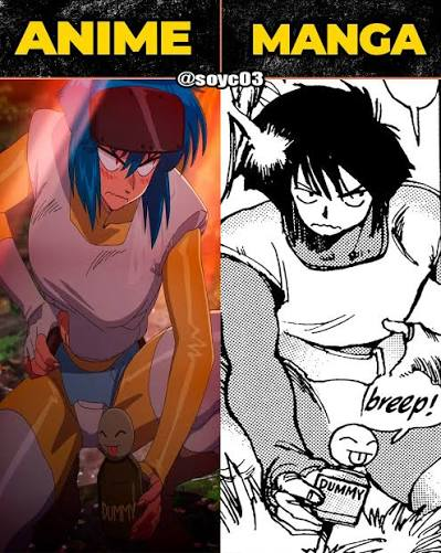 gbotdog's tweet photo. @encincovoy @Razumijin_0 ¿Viste el animé que terminó hace unas semanas? Es la primera adaptación totalmente fiel al manga que hicieron, está muy bien https://t.co/oCZSVNKQyK