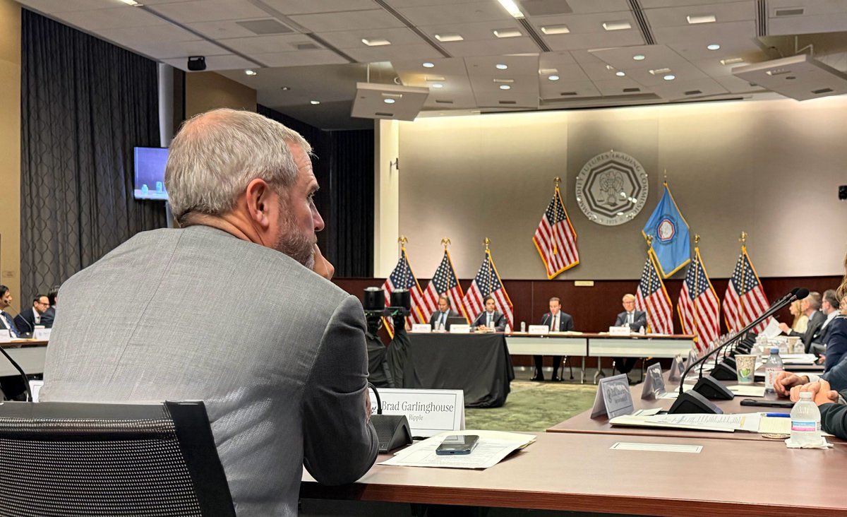 bradceoripple's tweet photo. No August doldrums in DC this week! It was great to join the inaugural @CFTC Innovation Advisory Committee (a group I've called "the Olympic roster of crypto.") But for a "crypto" gathering, there were a LOT of TradFi players in the room like @NASDAQ, @CMEGroup, @CBOE, @OptionsClearing, @NYSE,
@The_DTCC (alphabet soup!)

Everyone was in agreement. Rules written for a different era aren't good enough. Not for consumers. Not for business. Not for innovation.

I made this case in an open letter to Congress back in 2019. Seven years later, we STILL need clear rules.... Thanks to the Trump administration, appointees like
@ChairmanSelig, and a myriad of bold leaders in Congress, we've never been closer.