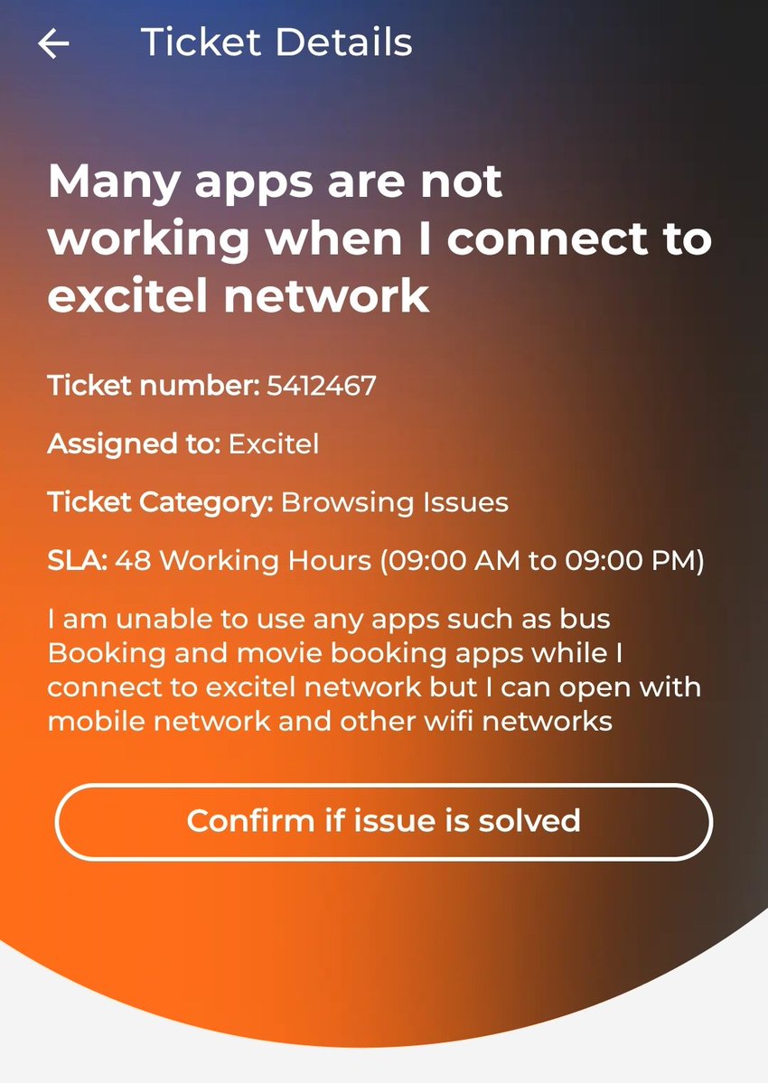 RAMVINOD786's tweet photo. I’ve been waiting for 15 days for a resolution to my issue, yet there has been no meaningful update on the app, no technician visit, and no communication on when this will be resolved. 
This is unacceptable and shows complete negligence toward a paying customer

@excitel_rocks https://t.co/HKy2YrYjEb