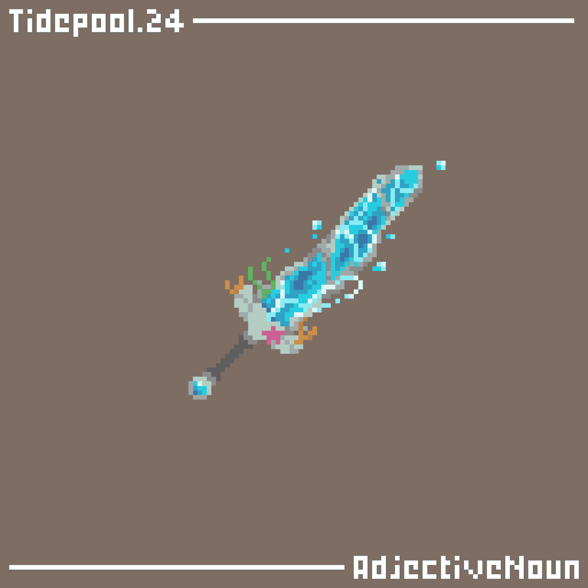 _AdjectiveNoun's tweet photo. Day 24 of #swordtember! - Tidepool
#swordtember2026 https://t.co/z1trLRzFbY