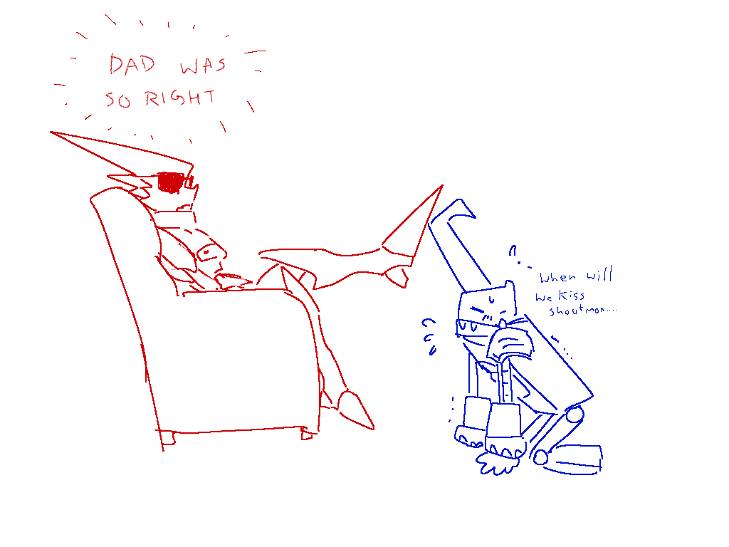 Idhhemorrhoids's tweet photo. Shoutmonnn when are we going to kissssss

#omegashoutmon
#Ballistamon 
#alphamon https://t.co/caCWYzrW6C
