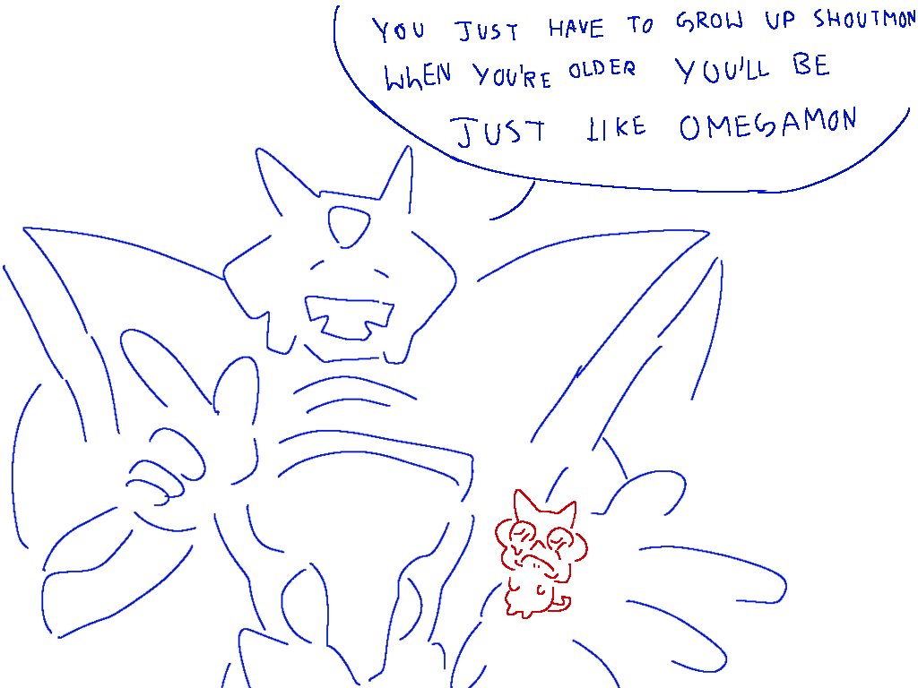 Idhhemorrhoids's tweet photo. Shoutmonnn when are we going to kissssss

#omegashoutmon
#Ballistamon 
#alphamon https://t.co/caCWYzrW6C