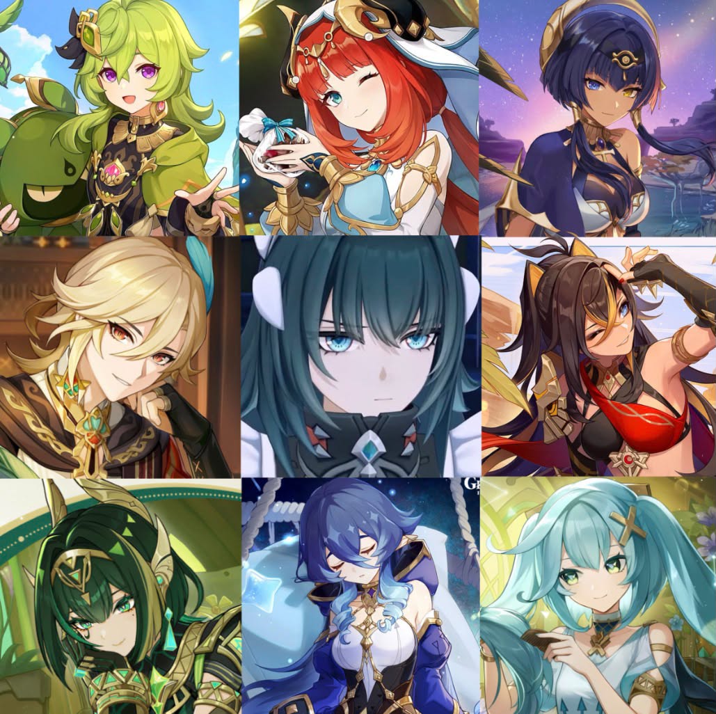 Danichosis's tweet photo. the baddest bitches are from sumeru ⚓️ https://t.co/GYXU2nyT28