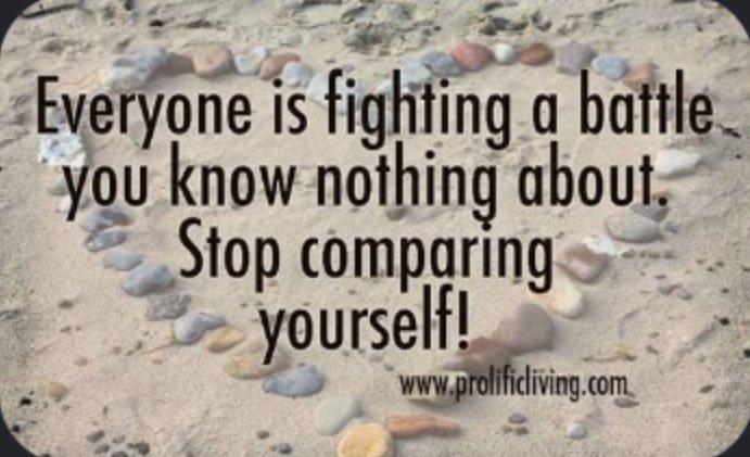CookieKL's tweet photo. Stop #comparing yourself with others.. everyone's experience is different. It's not a competition. ππ€ https://t.co/v6JHglrs3j