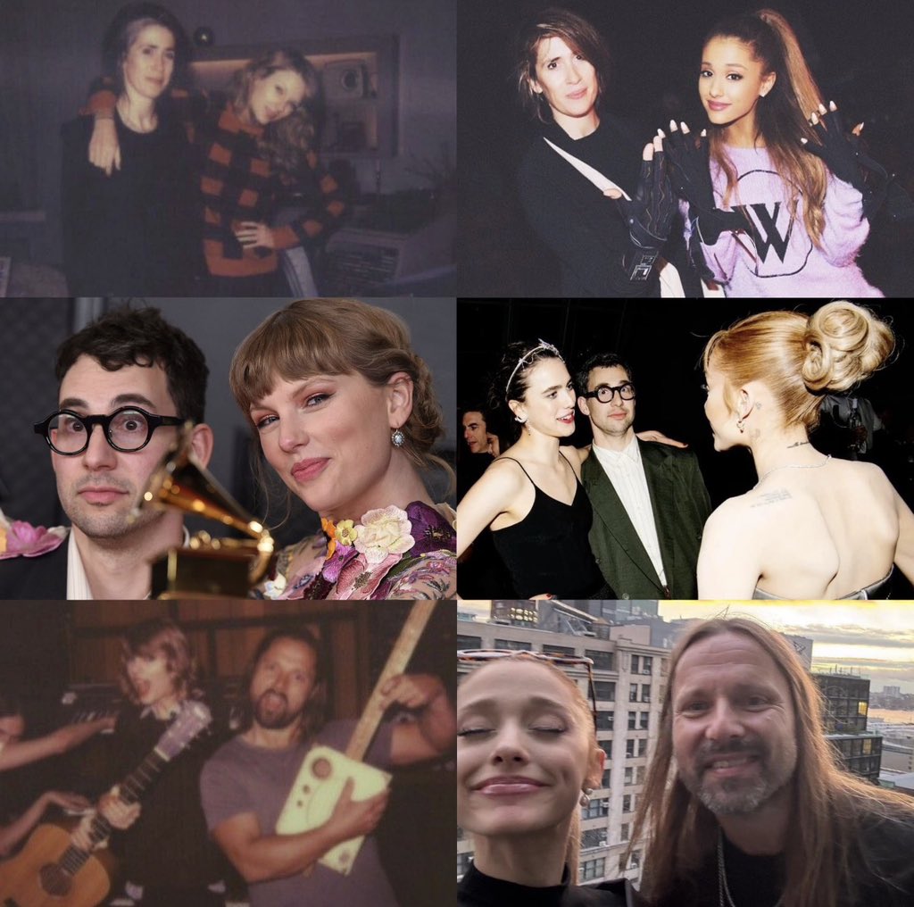 offthetablestn's tweet photo. Ariana and Taylor always being literally only one person apart😭 https://t.co/lUIvy7HQnd