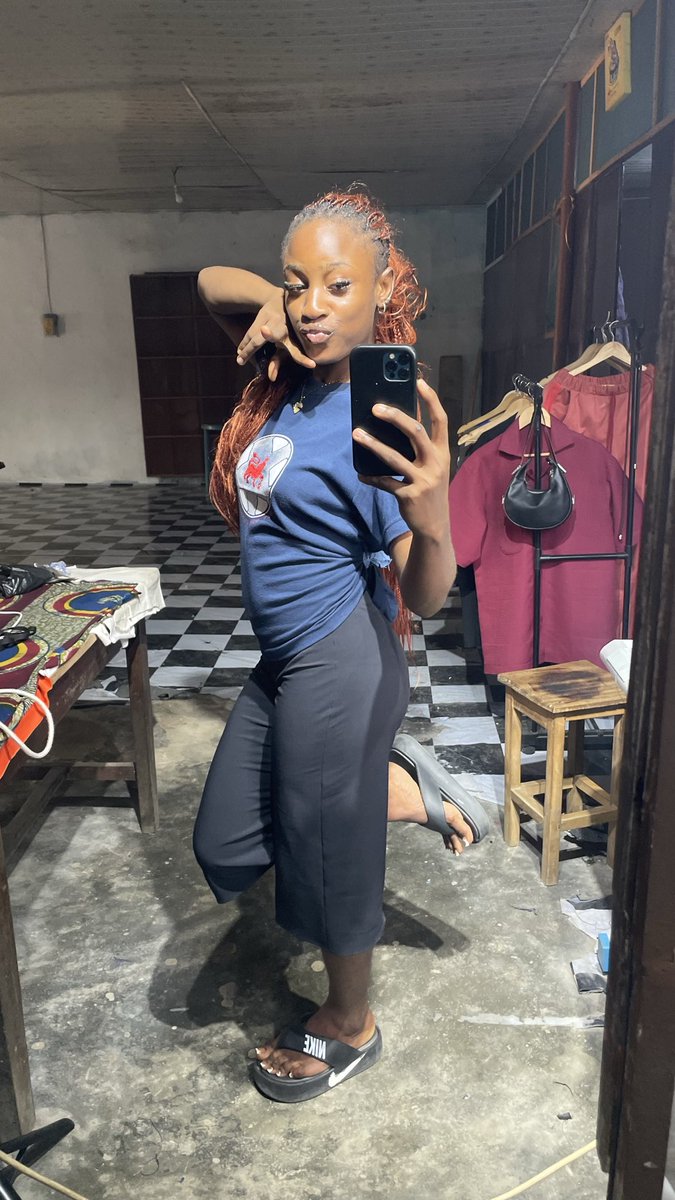 Franca_Jonah_'s tweet photo. Grateful that I know how to sew fr. Made a flare capri and urghhhh, it looks so tea.🥹💕 https://t.co/9Nm71muoMY
