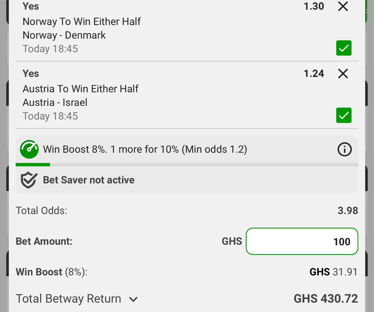 mrlamar01's tweet photo. Rollover Day 1🍏🎉

100ghc  >>>> 400ghc ✅

We keep on going, we will do this again👏🏻

BW74F6D7F8 https://t.co/UipEQAA1xL
