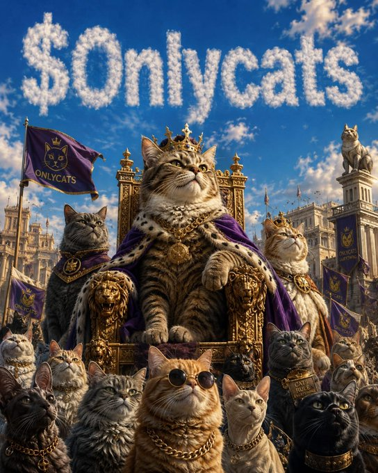 OnlyCats_World's tweet photo. “Wealth is rarely built by speed alone; it is built by the eyes that see tomorrow before others do, and the patience to wait while time multiplies what wisdom has planted.”  $OnlyCats https://t.co/8VwTPBvcOE