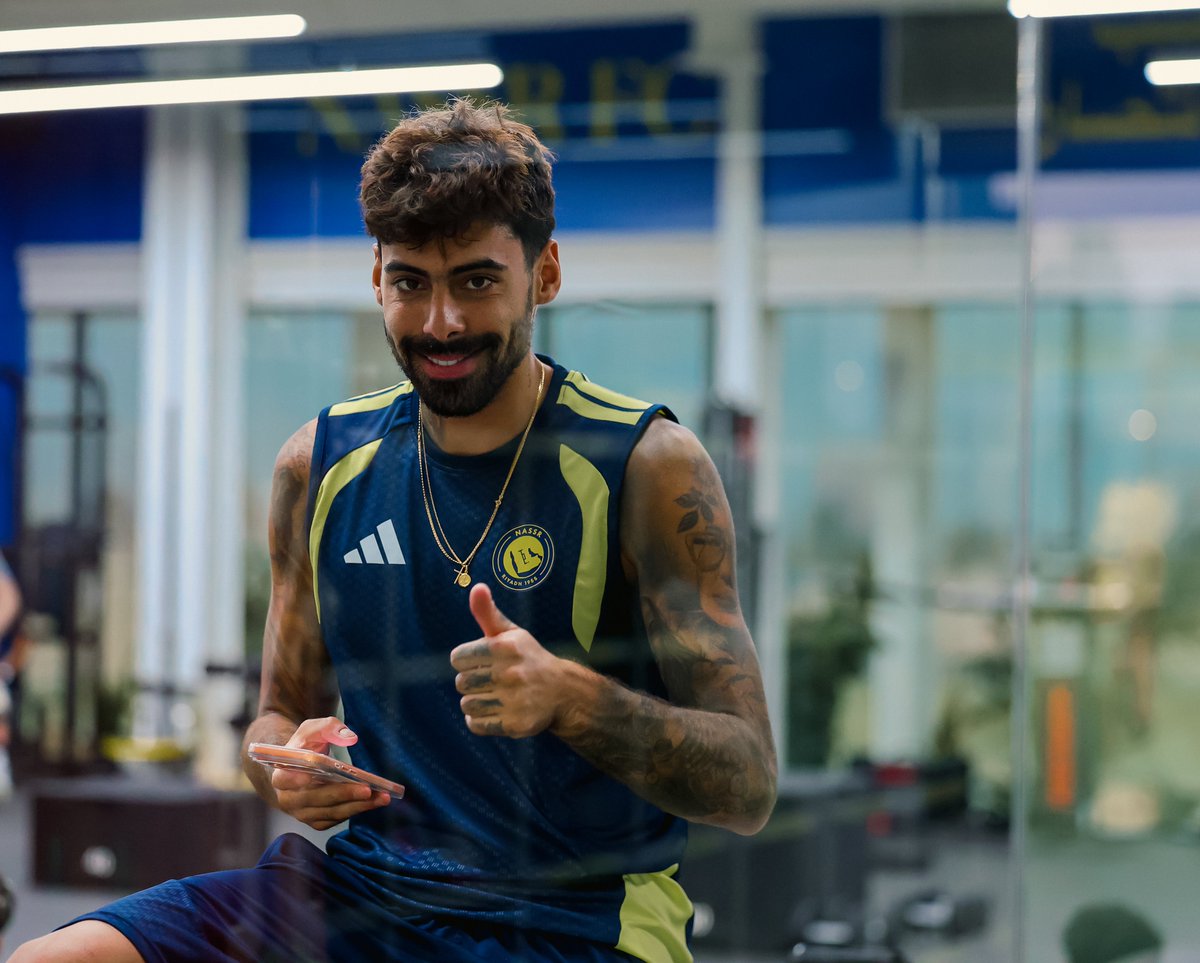 AlNassrFC's tweet photo. تدريـبٌ جديـد .. مساء الخميـس 💛 https://t.co/2vqQcXobt7
