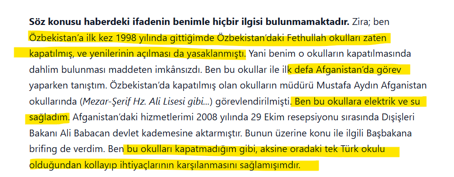 ademyarslan's tweet photo. Perinçek ekibinin "Kozinoğlu, Özbekistan'daki Türk okullarını kapattırdığı için Cemaat'in hedefindeydi" iddiası (sorgulamadan aynen tekrar eden sözde muhalif medya da) açıp adamın ifadesine bakma ihtiyacı bile hissetmiyor. 👇👇 https://t.co/NJxX0G2DiW