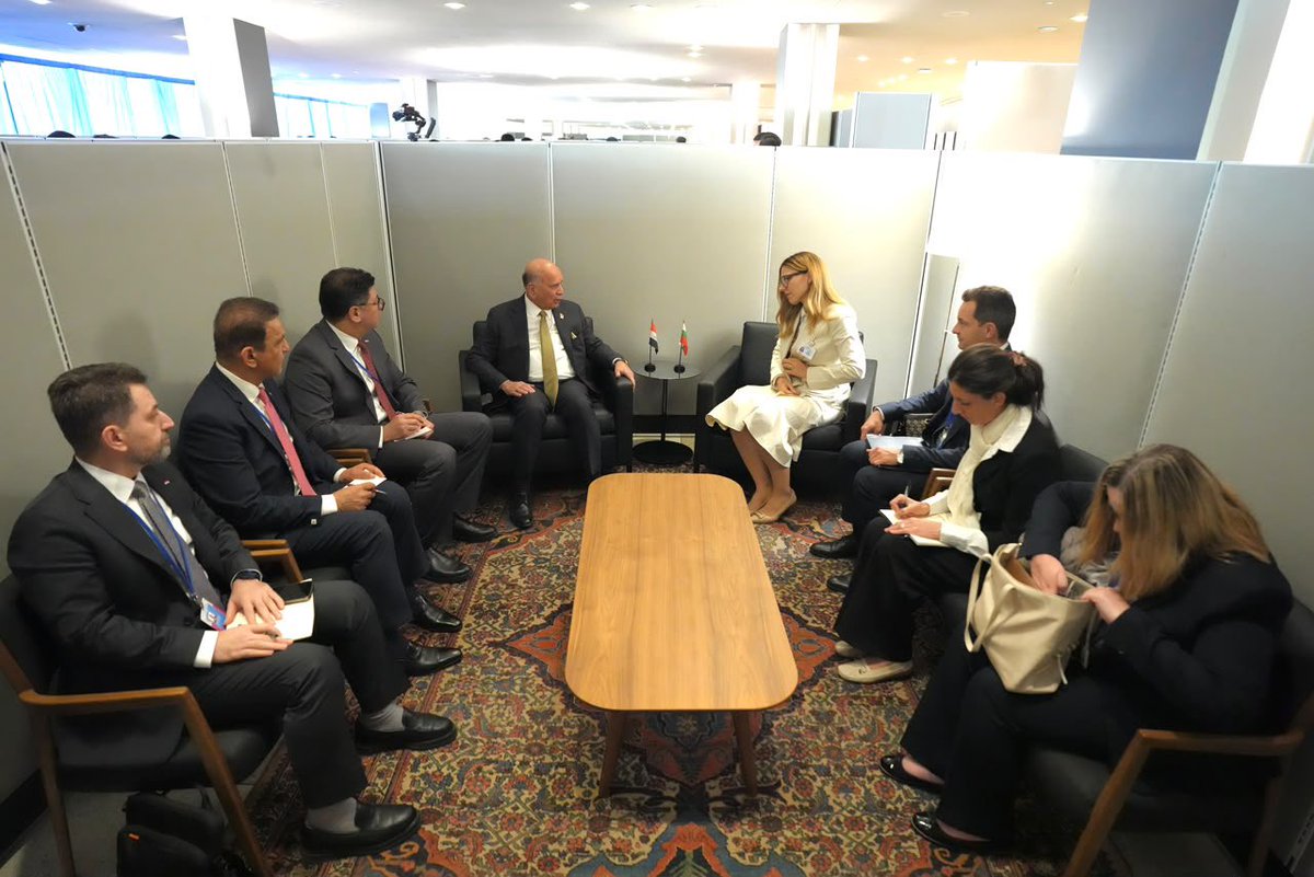 Iraqimofa's tweet photo. وزير الخارجية يلتقي وزيرة خارجية بلغاريا ويبحثان تعزيز العلاقات الثنائية والتطورات الإقليمية

https://t.co/NigrWJ3tpc https://t.co/zyIM8Cw9U3