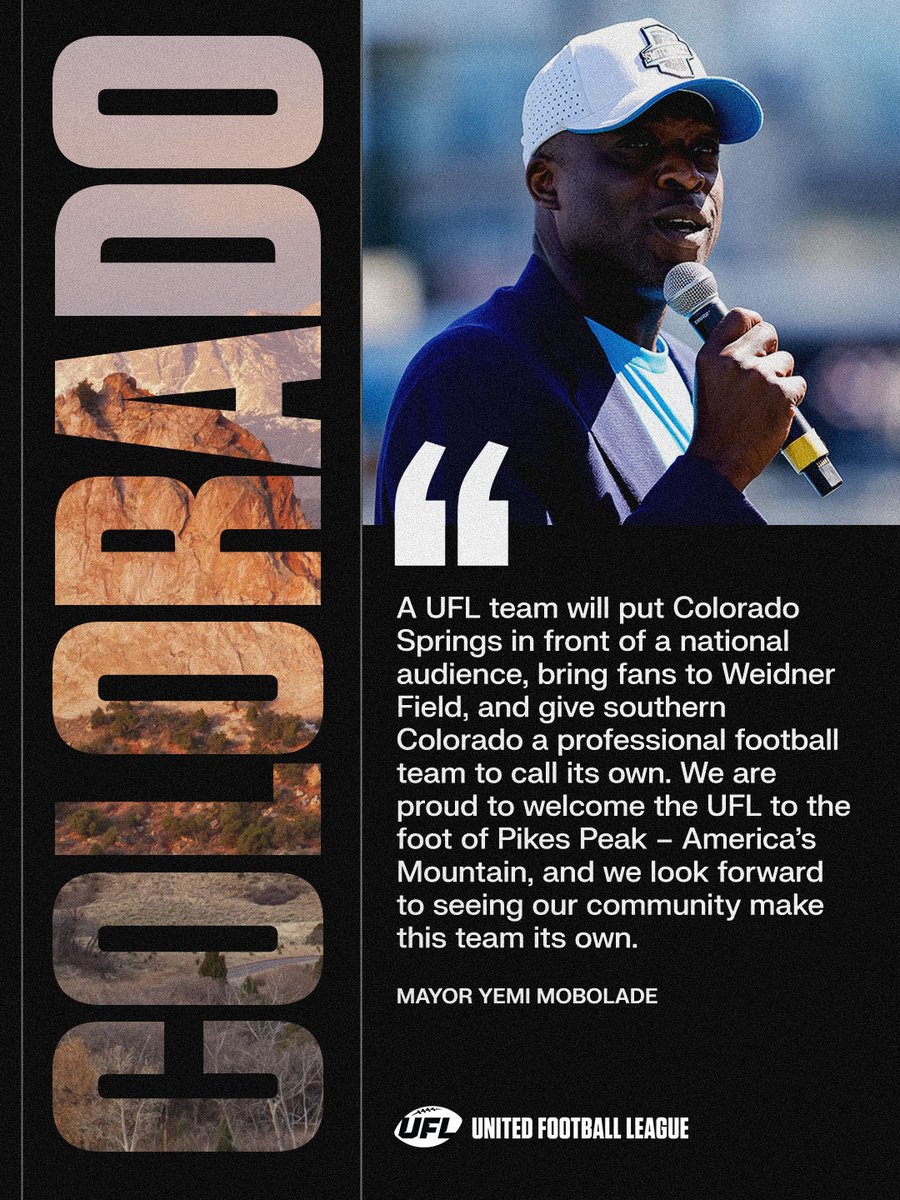 UFLColorado's tweet photo. A new era of spring football is taking shape at the foot of Pikes Peak 🏔️ https://t.co/qBHlOIotXW