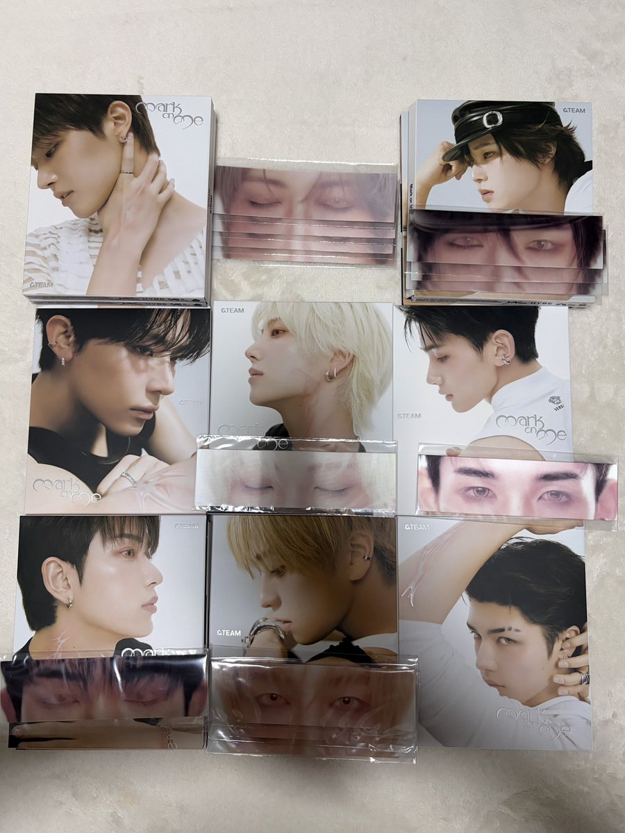 alkhyung's tweet photo. &amp;TEAM  Mark on Meソロジャケ トレカ 交換

【譲】画像1.2枚目

【求】MoMのKトレカなんでもor3枚目の未所持トレカ

dmにて相談可能ですのでお気軽にお声掛けください₍˄·͈༝·͈˄₎ฅ˒˒   
(※)ツリー続きます
 #andTEAM  #andTEAM_交換 https://t.co/BFFst6kS9S