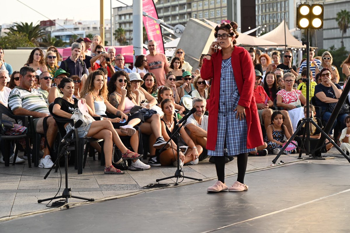 LPATemudas's tweet photo. #30TEMUDAS | CHORIZA
Circo, humor negro y tradición para reflexionar sobre nuestro modelo de consumo.
Entre acrobacias, chorizos y recuerdos, la propuesta de @aurorajaragutierrez nos dejó una pregunta resonando: ¿qué estamos dispuestos a sacrificar en nombre del progreso? https://t.co/6LQ1rN9Dac