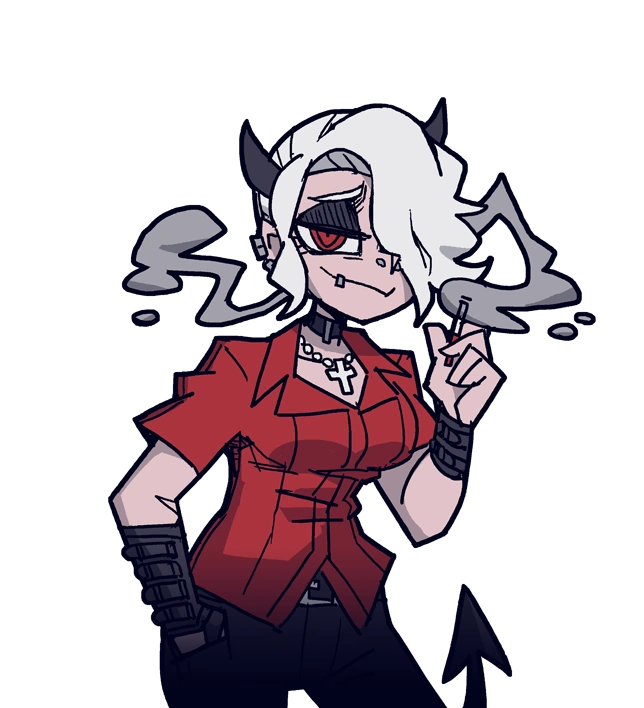 HellishGutz's tweet photo. oh yeah Zdrada's also a second muse here. You won't see her often, but she's here. Start clapping. https://t.co/6dWDILgBt6