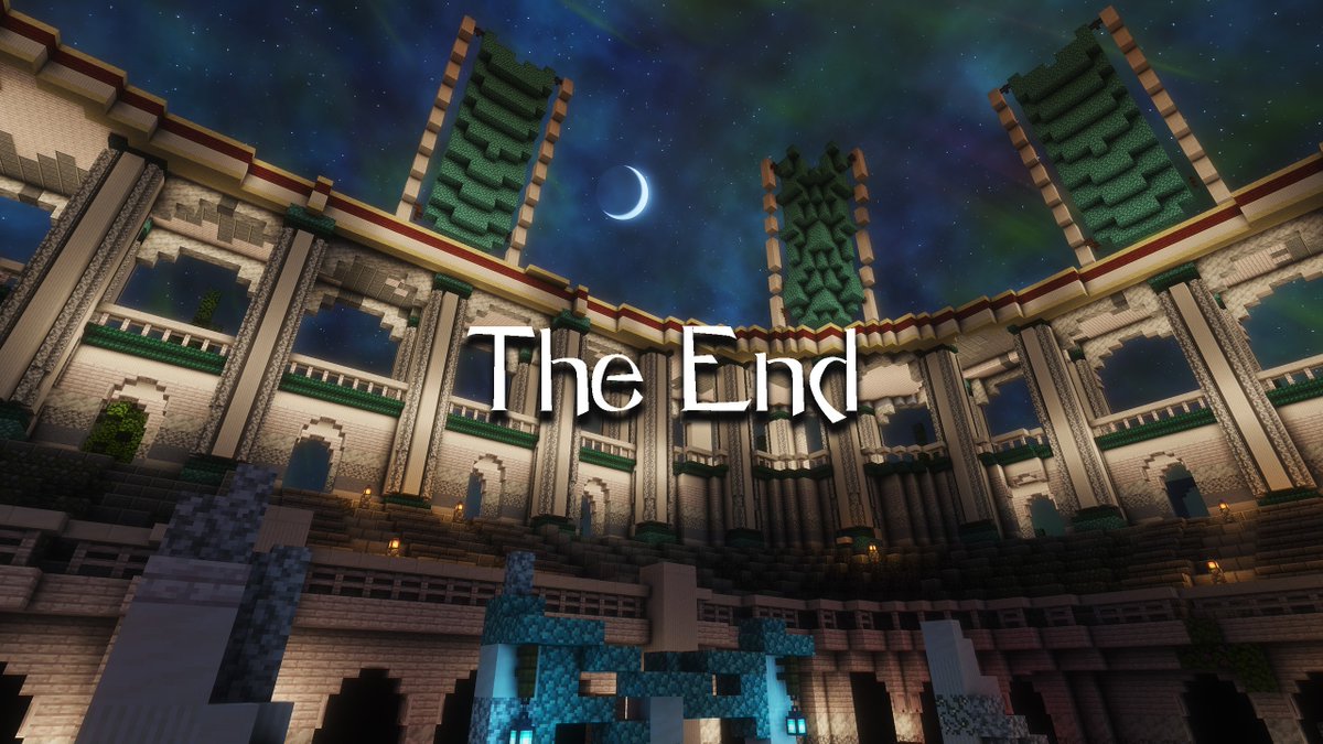 Smajor1995's tweet photo. The End. #PantheonSMP https://t.co/x0AyRQi3hh