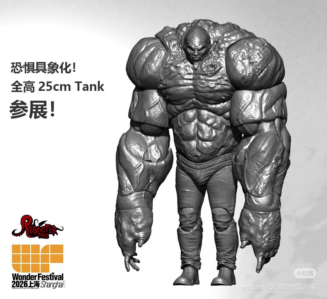 Spicy_Psy_Duck's tweet photo. That’s more informative isn’t? Outside of Tank and Witch they will have another upcoming figure displayed during Wonder Festival https://t.co/mpw3GdUZxF