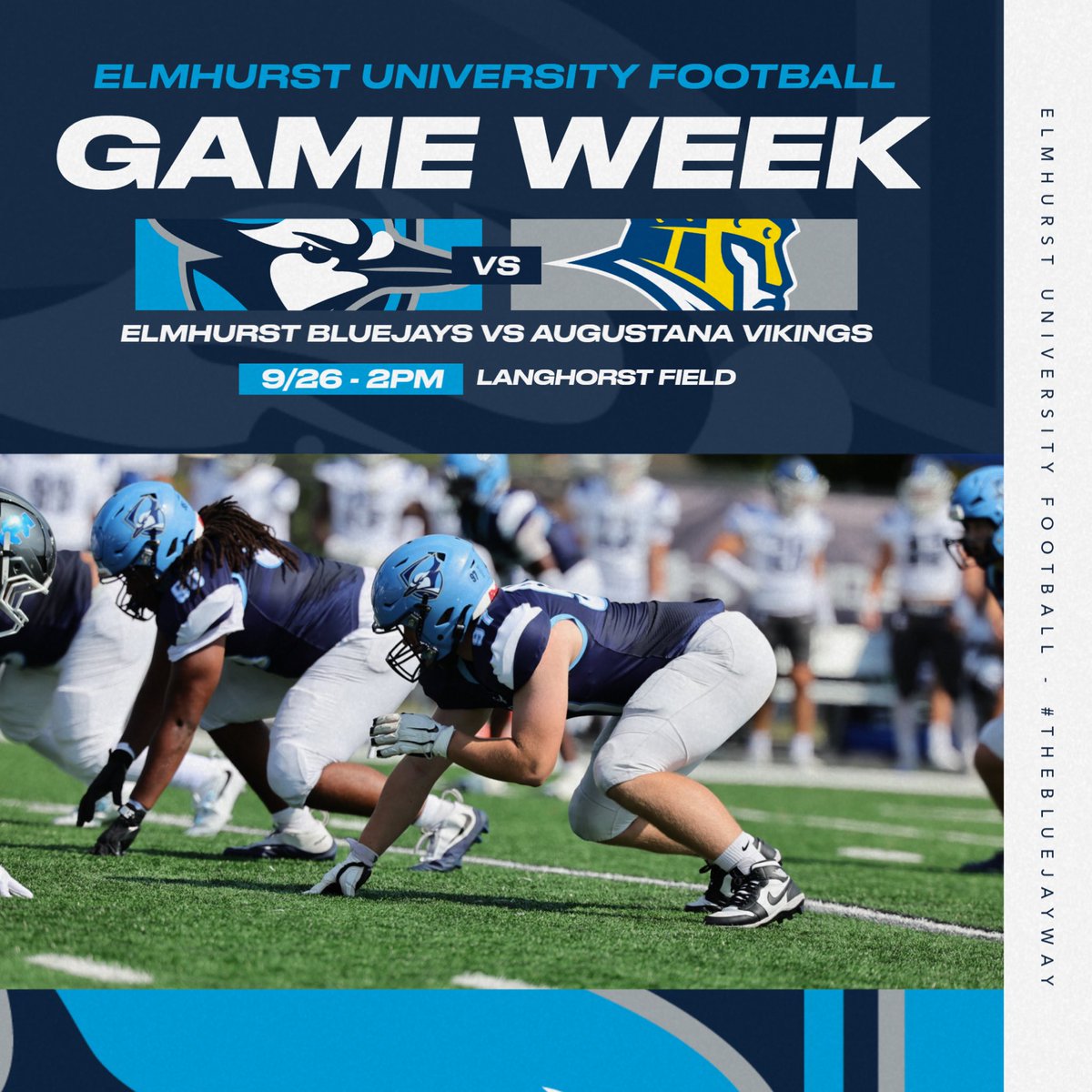 ElmhurstU_FB's tweet photo. #THEBLUEJAYWAY https://t.co/SLf0wCz4x7