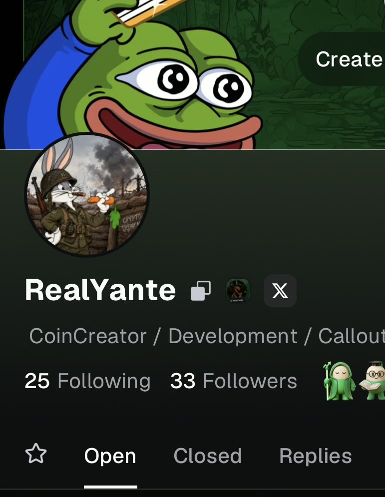 1_Yante's tweet photo. It’s time to build something up here 💪

My developed bot did a good first call and though 🔥 

My goal is to give us calls like this so we all can cash out 💪✅

I’m telling y’all to leave a follow on pump💦 As soon as my bot is finished up out of the alpha stage. The journey begins 💯👀

@RealYante on @Pumpfun 

#Memes #Trading #DYOR