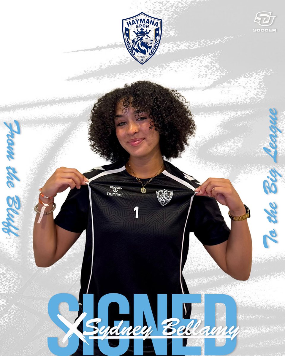 southernu_wso's tweet photo. ‼️Huge congrats to Sydney Bellamy, our very own Lady Jaguar! From the Bluff to the big league, Sydney is showing her talents off in Turkey🇹🇷. We’re beyond proud of you, Sydney! 

#SouthernUSoccer | #ProJags https://t.co/YNr4K02bTb