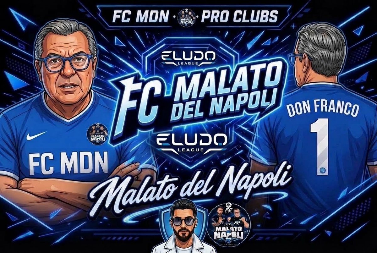 FCMDN__Napoli's tweet photo. Ufficiale partecipazione @eLUDO_League #proclub #fc27 https://t.co/XsRi5ShWvG