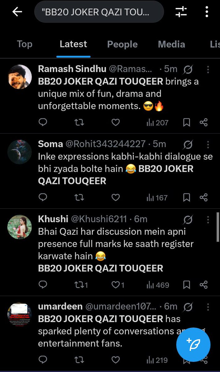 iAfaque3_'s tweet photo. Man like literally they are so afraid of Qazi's popularity that they're now doing paid negative trend😭😭

#BiggBoss20 #QaziTouqeer

PUBLIC STANDS WITH QAZI https://t.co/YaDcxFd7ko