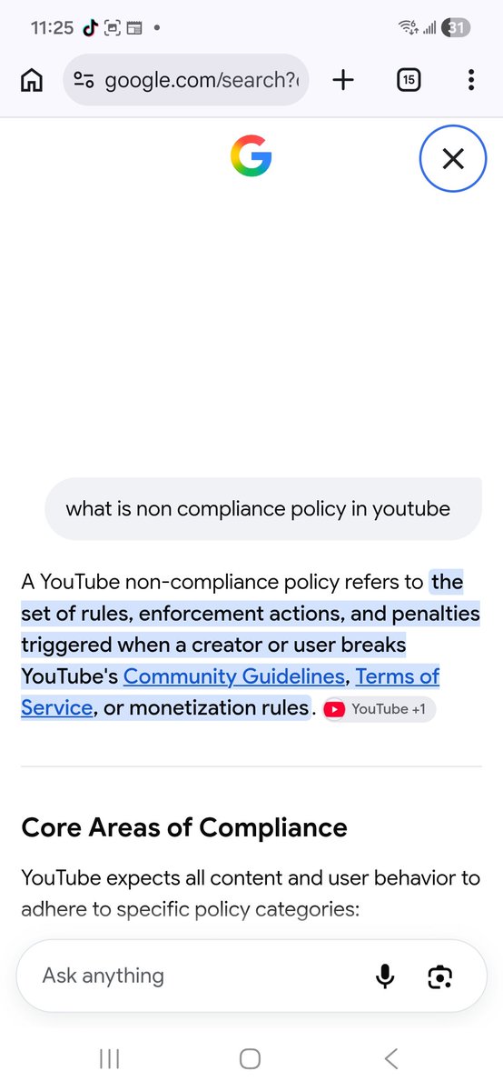 AC15912733's tweet photo. This is the last letter I received from youtube . I would like to address that it was mentioned by Jefree that my appeal was definitely rejected due to policy non compliance. So I searched it up as to what this means. This means when a youtuber has broken community guidelines, terms of services or monetization rules. I have looked at all of these and am in compliance to all the policies mentioned. I violated nothing. So I am asking @TeamYouTube to please look at this again.