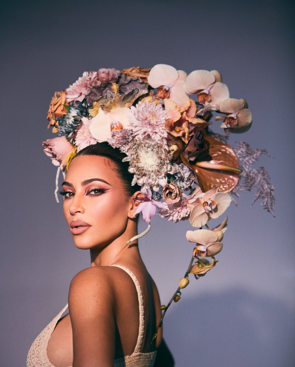 KimKardashian's tweet photo. Looking back on all of my KKW Beauty campaigns has me getting excited for Skims Beauty!!!! What do you guys wanna see? https://t.co/gv61mGaDWH