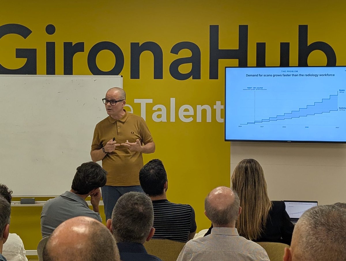 XarxaBagi's tweet photo. ✈️ Moments del primer Fòrum d’Inversió de la temporada al @GironaHub, amb les startups Tensor Medical, Thalio i Reusa com a protagonistes.

Talent, innovació i noves oportunitats d’inversió des de Girona.

#BAGI #Girona #Startups #GironaHub https://t.co/PpUPZsdpEi