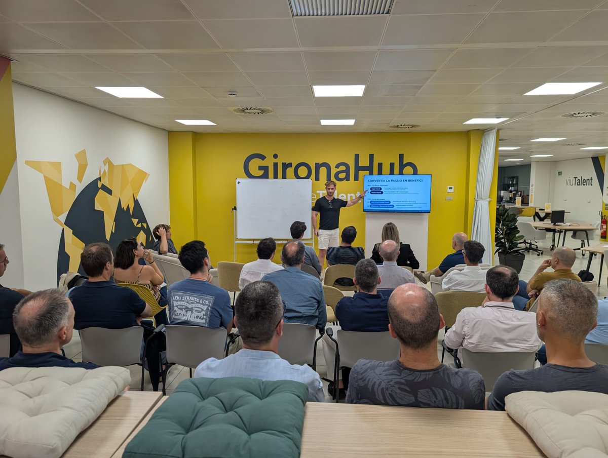XarxaBagi's tweet photo. ✈️ Moments del primer Fòrum d’Inversió de la temporada al @GironaHub, amb les startups Tensor Medical, Thalio i Reusa com a protagonistes.

Talent, innovació i noves oportunitats d’inversió des de Girona.

#BAGI #Girona #Startups #GironaHub https://t.co/PpUPZsdpEi
