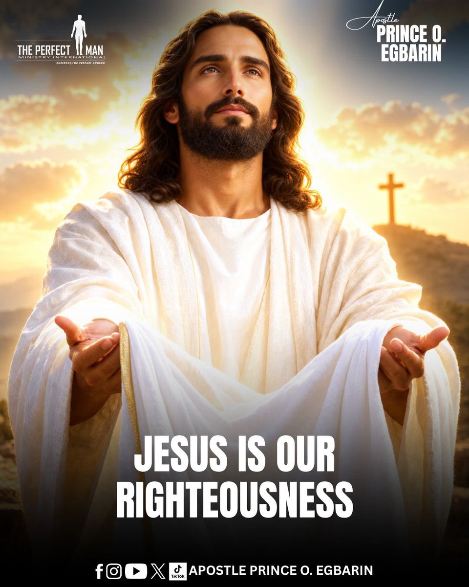 EgbarinPrince's tweet photo. 📖 1Corinthians 1:30 - “But of Him are ye in Christ Jesus, who of God is made unto us wisdom, and righteousness, and sanctification, and redemption.” 🙏🏽✨

✝️ JESUS CHRIST IS OUR RIGHTEOUSNESS, NOT OUR GOOD DEEDS! 🙌🏽 Hallelujah! 🎉🔥 https://t.co/YnMiBaC6PI