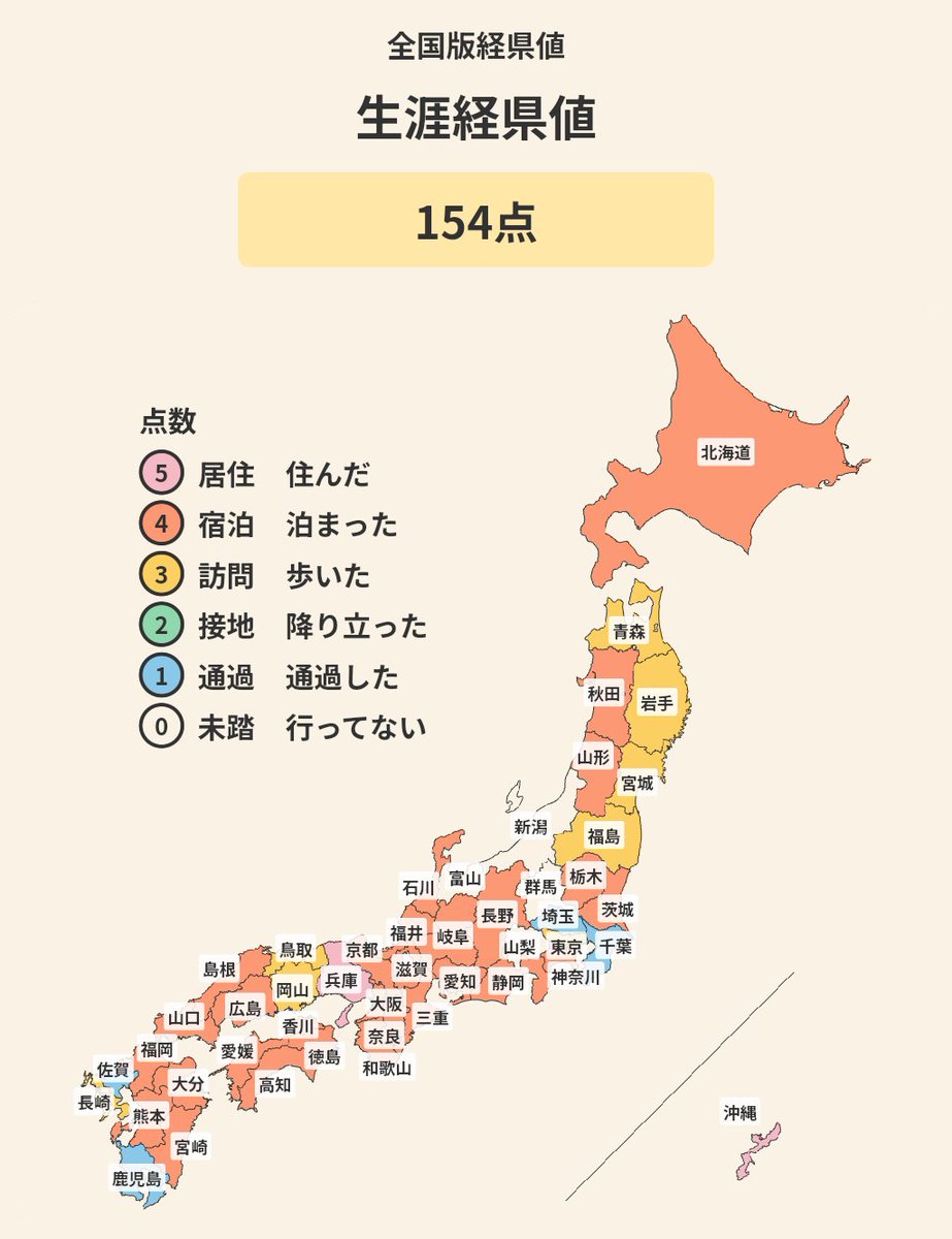 SHlN0120's tweet photo. あと少し。
富山群馬新潟。
何があるんやろ。
#経県値 https://t.co/cglPZBiiMm
