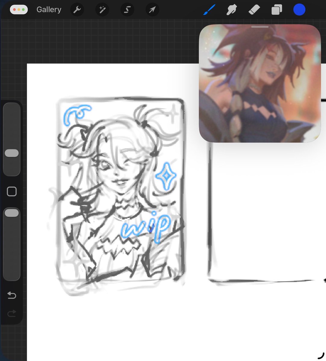 Jeenix_'s tweet photo. Quick sketch Alune🐟

#HEARTSTEEL‌ #Alune https://t.co/ES7pEHbmCt